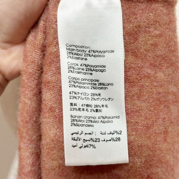 Phillip Lim Alpaca Bell Sleeve Sweater Orange Small - Picture 8 of 8